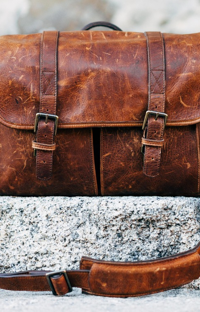 Structured Tote — Chestnut